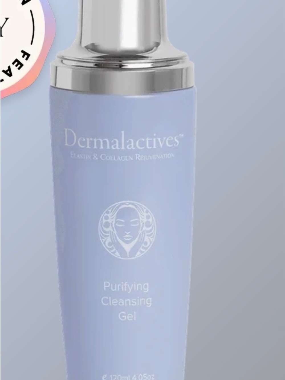 Dermalactives Purifying Cleansing Gel — Lavender Bottle